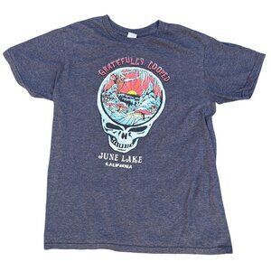 Gratefully Looped June Lake California Graphic Tee M